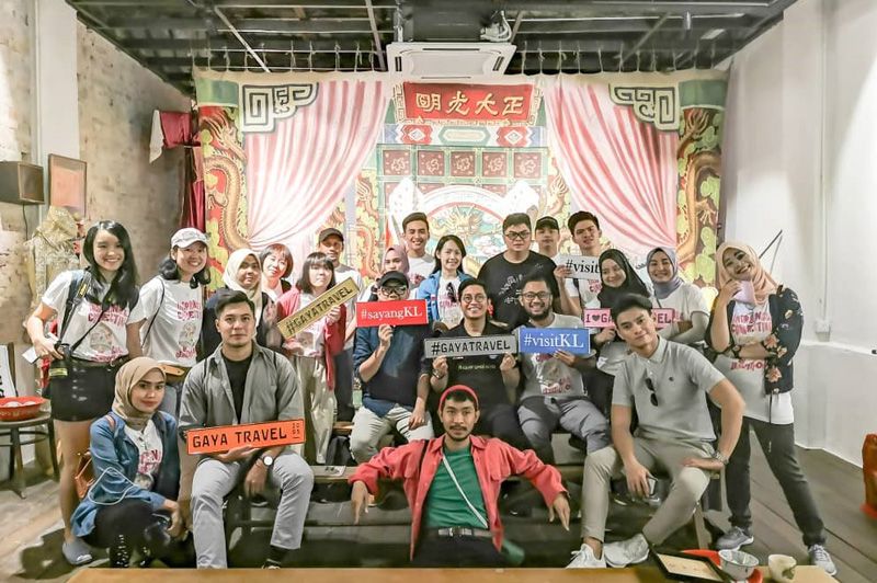 Petaling Street Heritage Houseでの集合写真